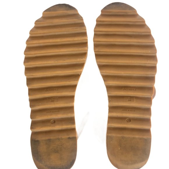 SCHUTZ ESPADRILLES PLATFORM SANDALS SIZE 6B - Picture 7 of 7